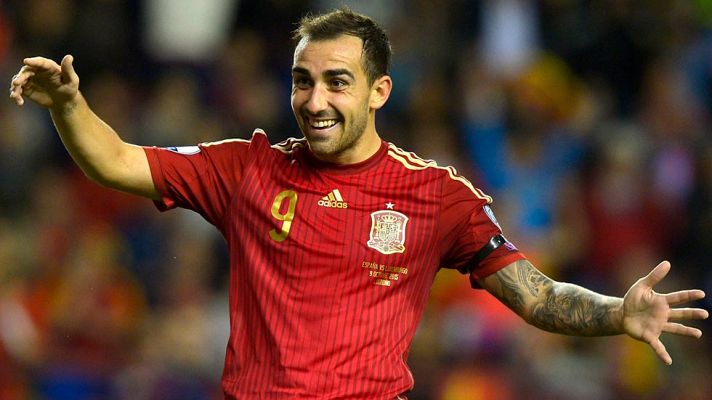 Telediario 1 - Alcácer, el hombre gol de la selección española