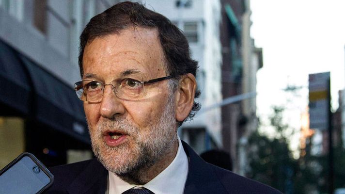 Telediario 1 - Rajoy responde a Bruselas: "España no incumplirá el déficit"