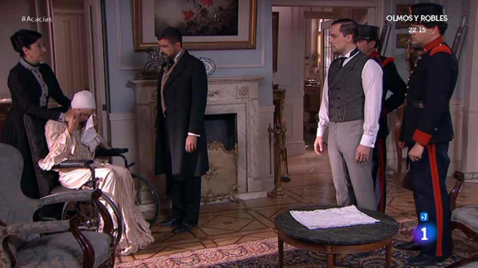 Acacias 38 - Germán va a ver a Cayetana después de su supuesta agresión