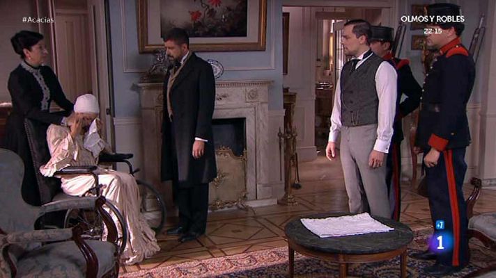 Acacias 38 - Germán va a ver a Cayetana después de su supuesta agresión