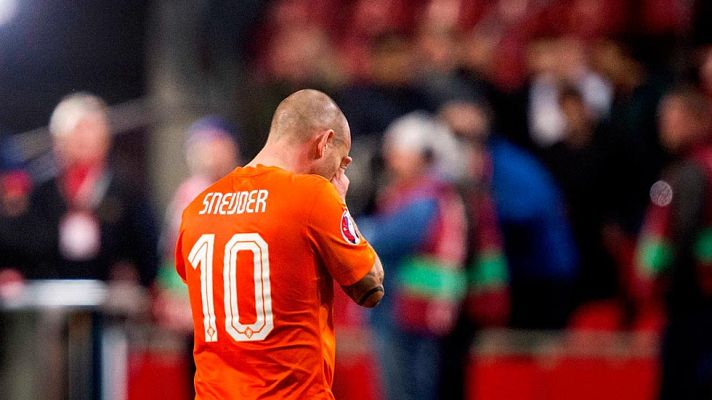 Telediario 1 - Holanda se queda fuera de la Eurocopa