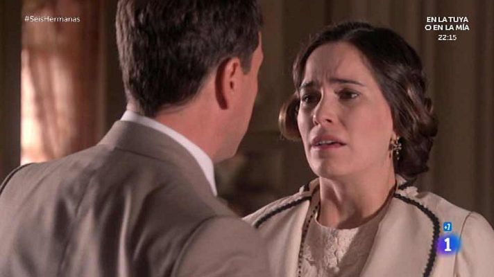 Seis hermanas - Germán le pregunta a Adela si le sigue queriendo