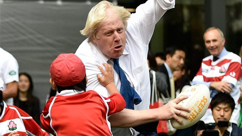 El alcalde de Londres, en plan arrollador | Ver