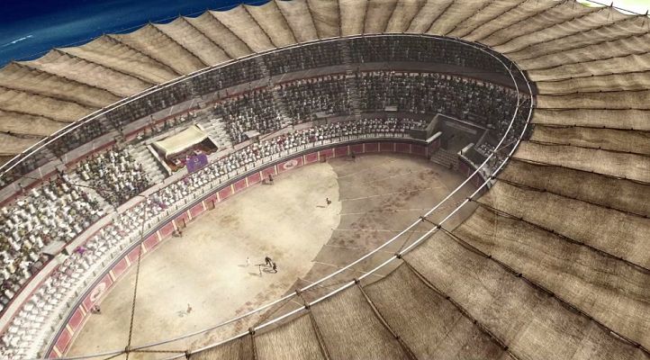 Ingeniería romana - El anfiteatro de Tarraco