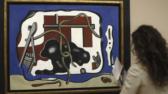 Telediario 1 - Picasso y otros tesoros cubistas de La Colección Abanca se muestran en Thyssen