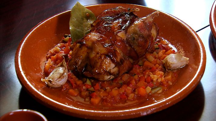 RTVE Cocina - Receta de perdiz asada con alboronía