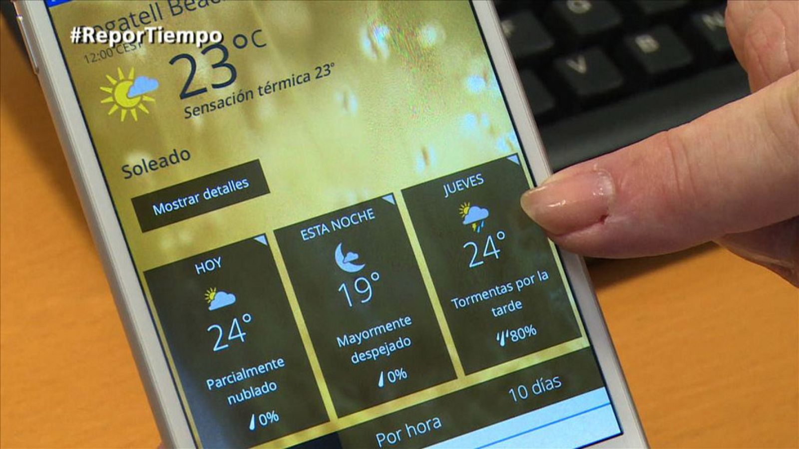 Repor - Estoy como el tiempo -  Avance
