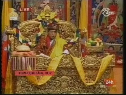  - Coronación real en Bután
