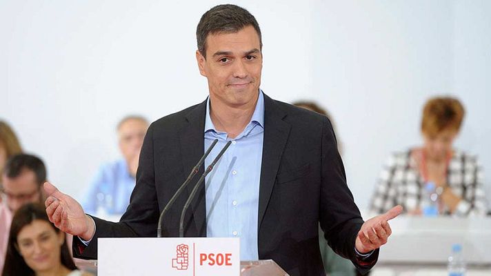 Telediario 1 - Sánchez pide "ejemplaridad" a todos aquellos que se unen a las listas del PSOE