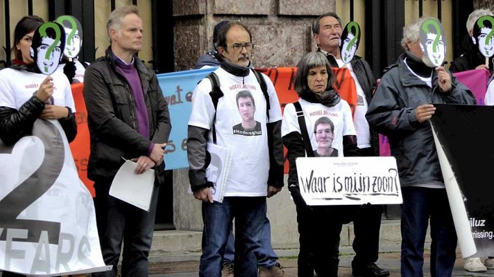 Telediario 1 - Los padres de Hodei Eguíluz, el joven vasco desaparecido en Amberes, en lucha para que las autoridades continúen investigando