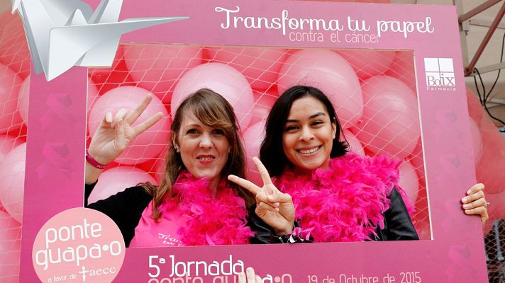 Telediario 1 - Una de cada ocho mujeres tendrá cáncer de mama