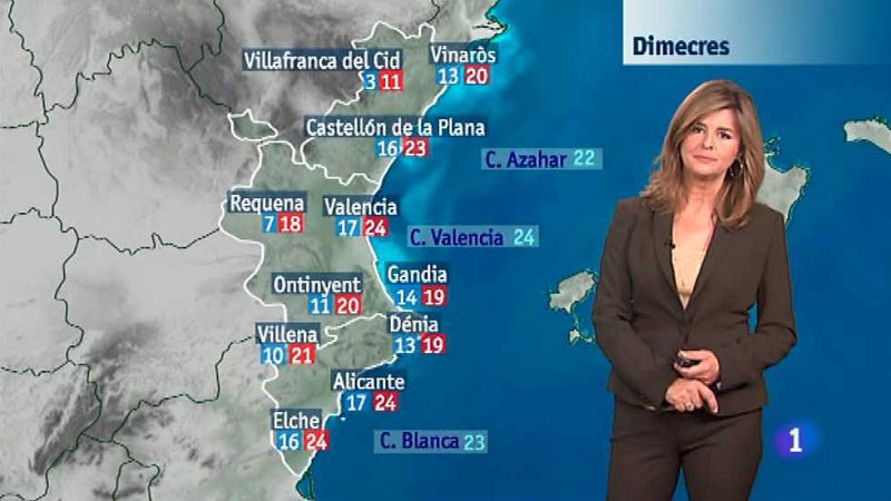 El tiempo en la Comunidad Valenciana - 20/10/15 - Ver ahora