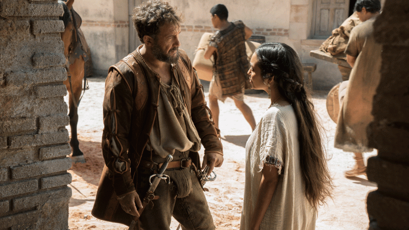 Carlos, Rey Emperador - Hern�n Cort�s casa a Malinche con otro | Ver