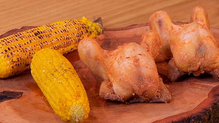 Torres en la cocina - Receta de picantón a la sal