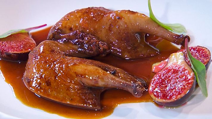 Torres en la cocina - Receta de pichón, higos y naranja