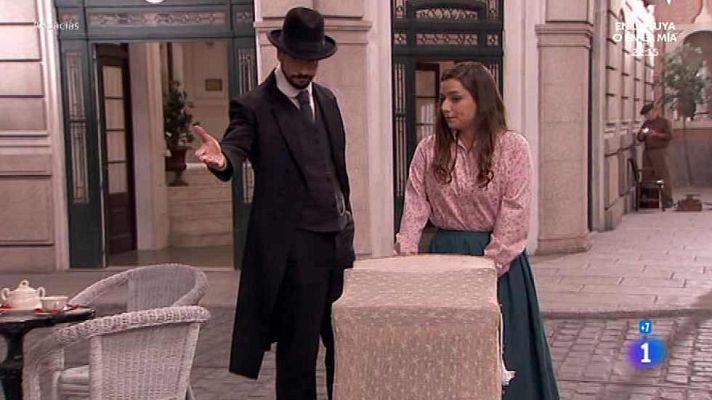 Acacias 38 - Justo le propone a Manuela que se vaya a vivir con él