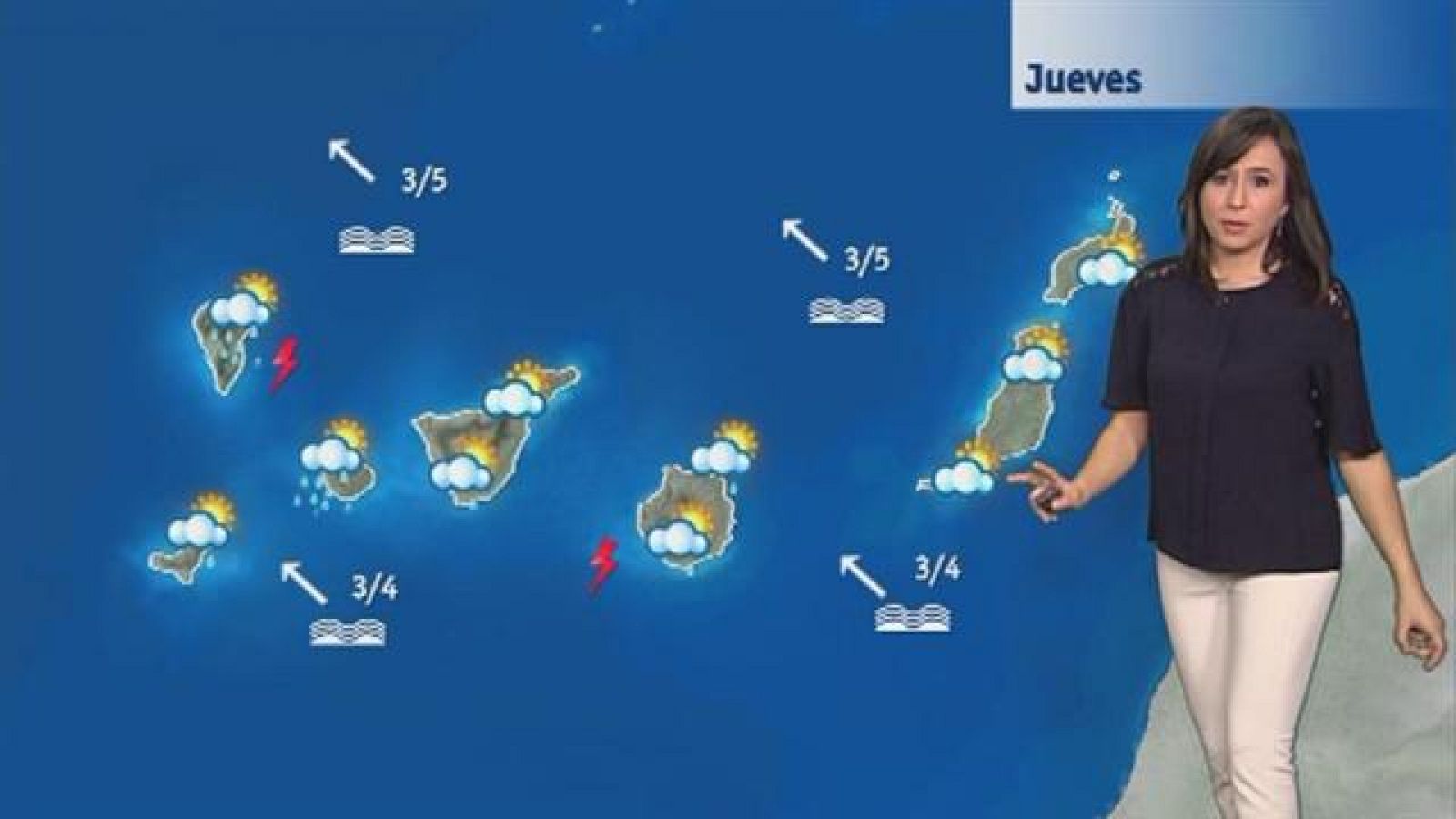 El tiempo en Canarias - 22/10/2015