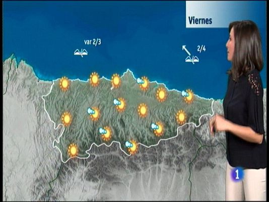 Panorama Regional - El tiempo en Asturias - 22/10/15