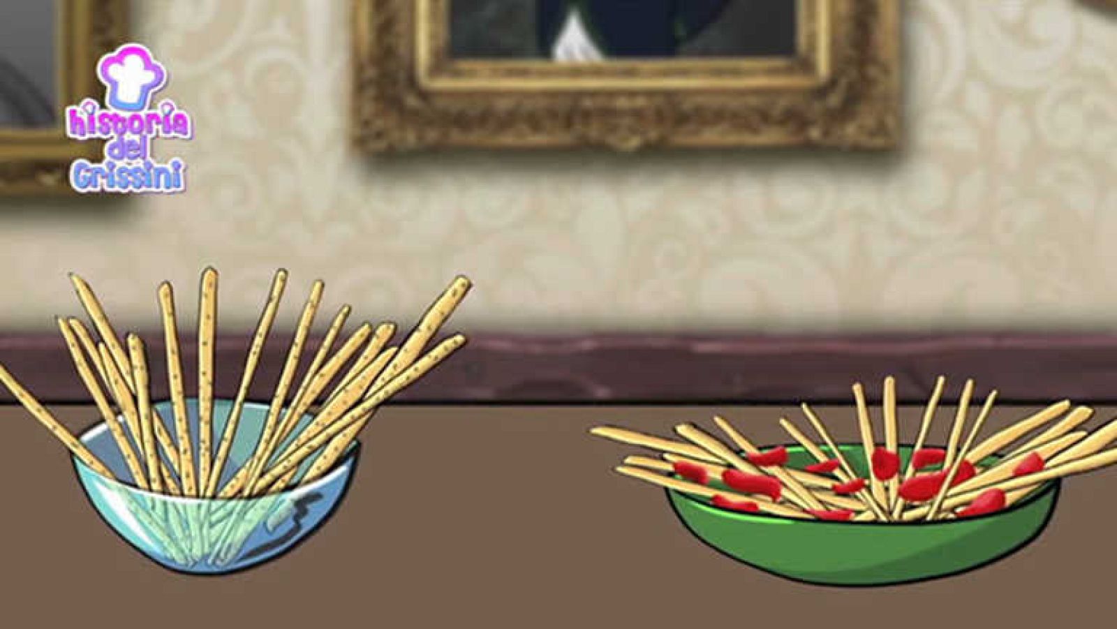 Animación - La historia de los grissini - Cocina con Clan | Ver