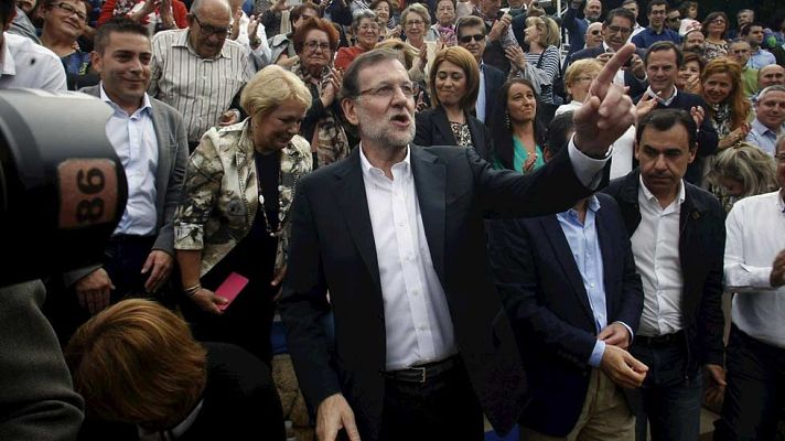 Telediario 1 - Rajoy señala que los próximos años serán los mejores si se mantienen las mismas políticas