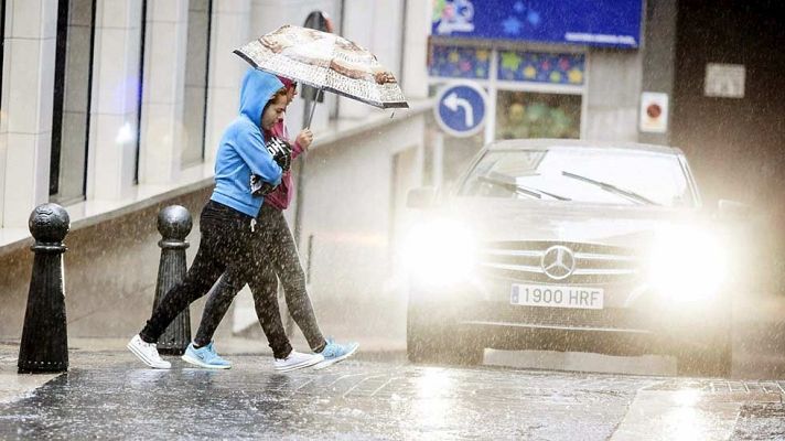 El tiempo - Continúan las lluvias en Canarias, pero con menor intensidad