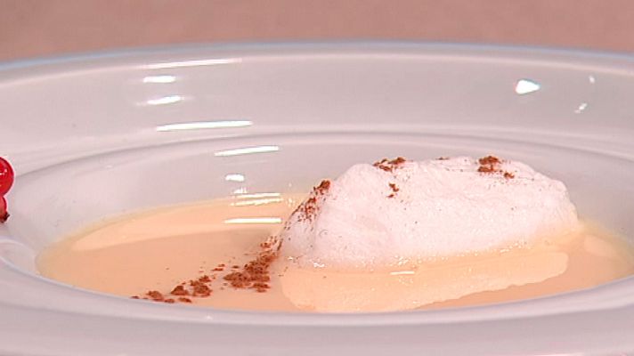 Cocina con Sergio - Islas de merengue flotantes