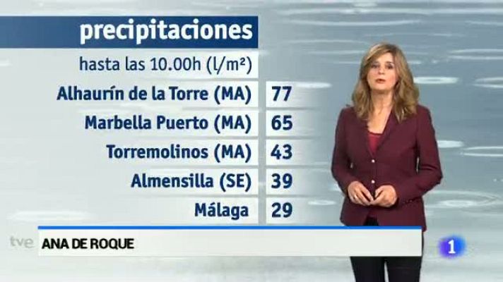 Noticias Andalucía - El tiempo Andalucía - 26/10/15