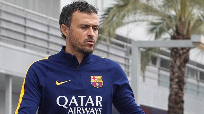 Telediario 1 - Luis Enrique: "Me gustaría que todas las eliminatorias fueran a un partido"