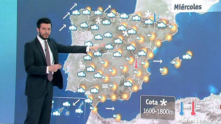 El tiempo - Las lluvias persistentes y los fuetes vientos ponen en alerta a la costa gallega