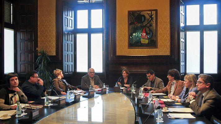 Telediario 1 - La Diputación permanente del Senado tiene las competencias para activar el artículo 155