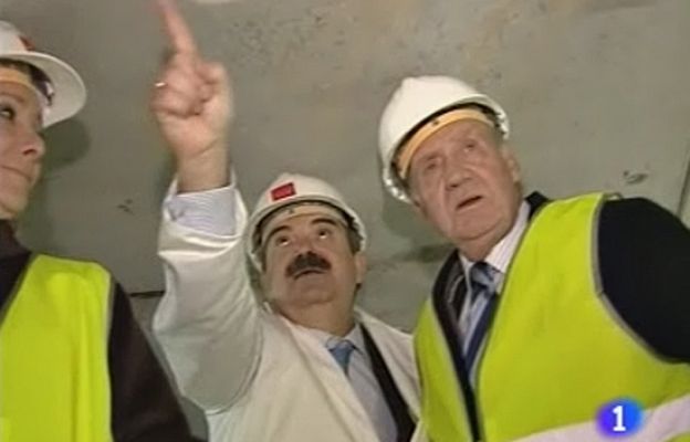  - El Rey viaja en tuneladora