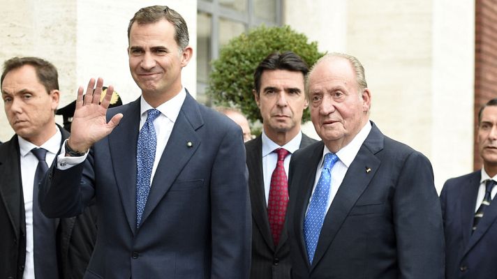 Telediario 1 - Felipe VI anima a españoles, italianos y portugueses a liderar la innovación en UE