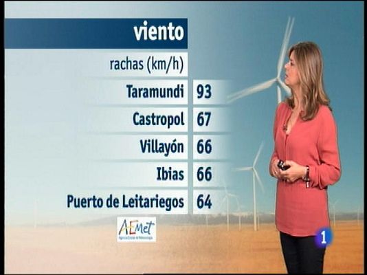 Panorama Regional - El tiempo en Asturias - 29/10/15