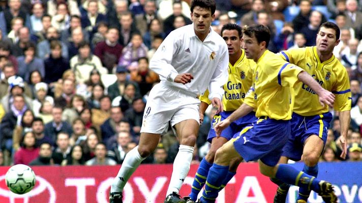 Telediario 1 - Morientes rememora su repóker de goles a Las Palmas