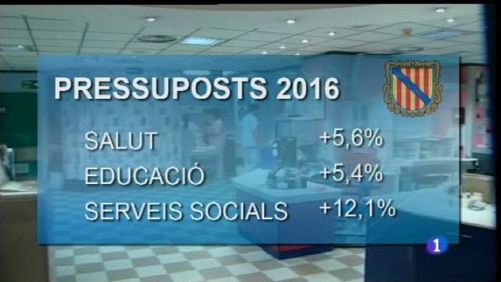Informatiu Balear - El govern aprova els pressuposts