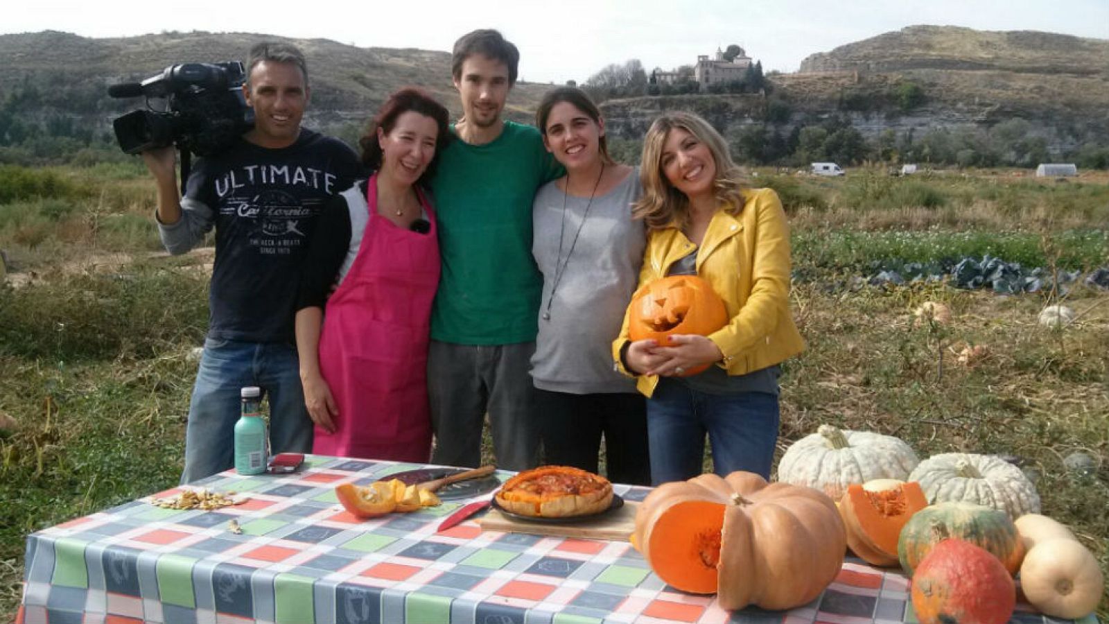 Calabazas a tutiplén