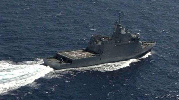 Telediario 1 - Encontrados los cadáveres de los tres militares desaparecidos en el interior de la cabina del helicóptero