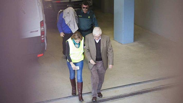 Telediario 1 - Los investigadores del 'caso del 3%' se centran en una posible financiación irregular de Convergència a través de comisiones de obra pública