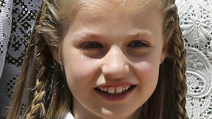 Telediario 1 - La princesa de Asturias cumple 10 años