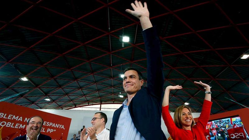 Pedro Sánchez en Cataluña: "La mejor manera de defender la Constitución es reformarla"