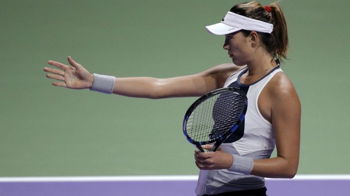 Telediario 1 - Radwanska detiene a Garbiñe Muguruza en semifinales