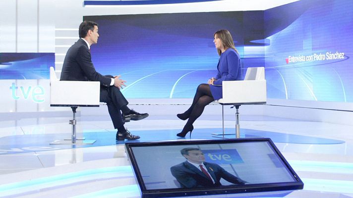 Especiales informativos - Sánchez considera que los españoles quieren un cambio