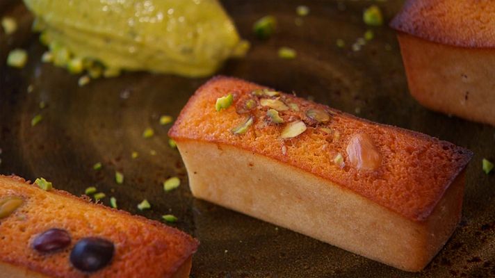 Torres en la cocina - Bizcoho de crema de pistachos