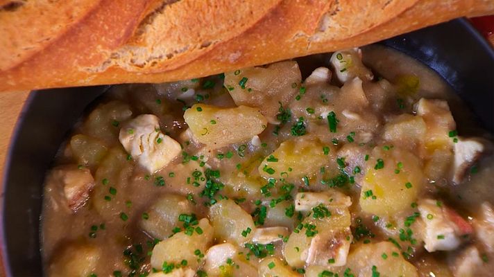 Torres en la cocina - Guiso de rubio con frutos secos