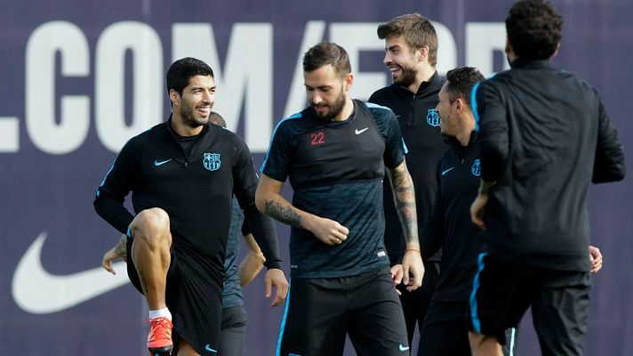 Telediario 1 - El Barcelona, a refrendar su clasificación