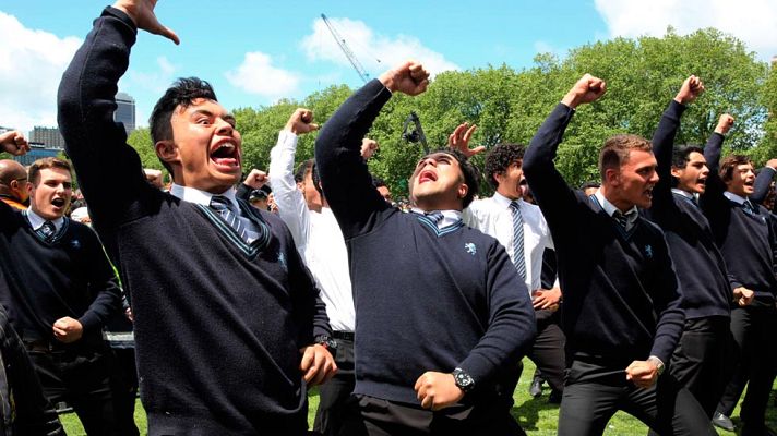 Telediario 1 - Nueva Zelanda recibe a los 'All Blacks' con la haka