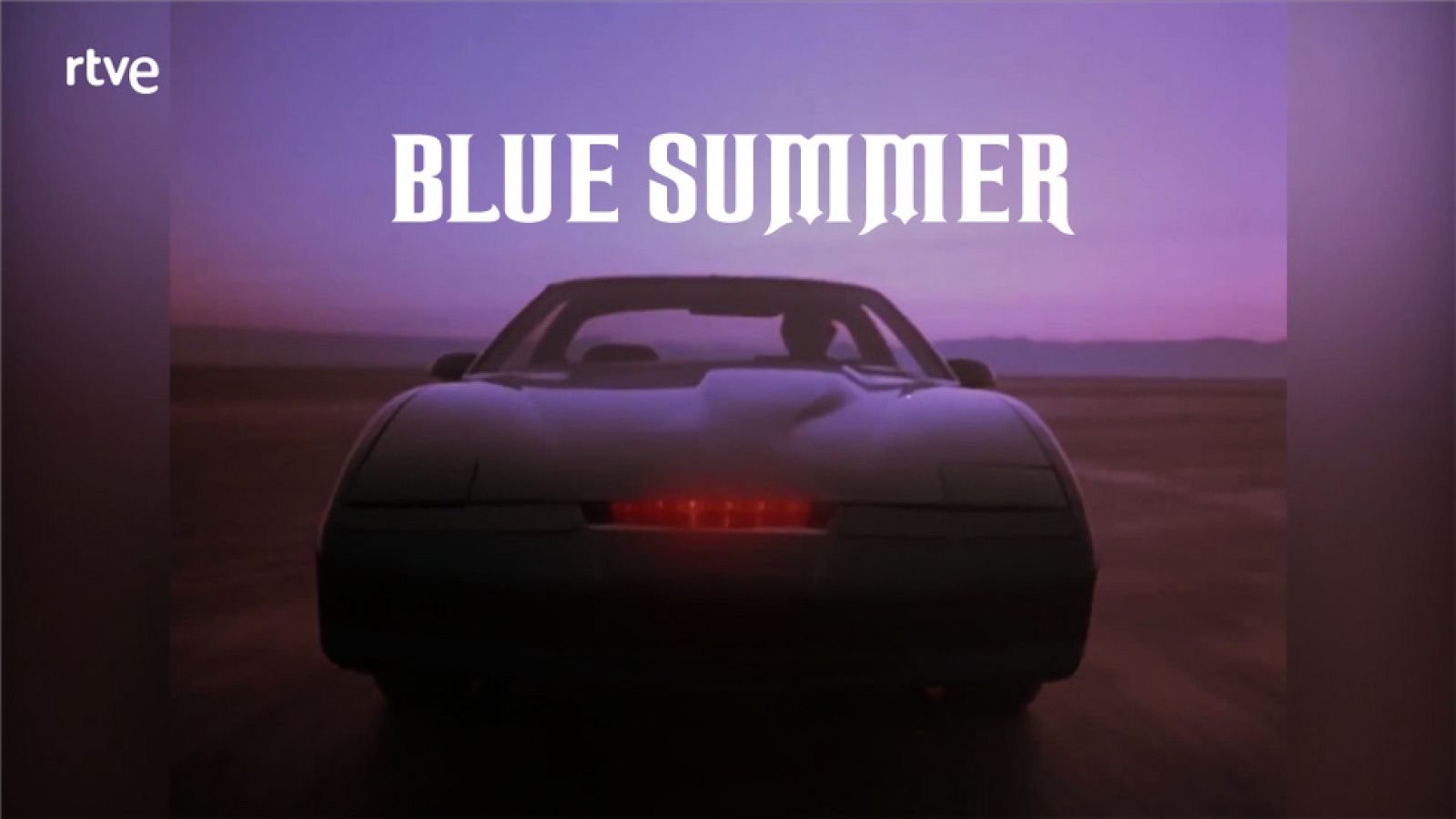 La cabecera de 'El verano fantástico': el mashup entre 'El coche fantástico' y 'Verano Azul' - Archivo TVE | Ver