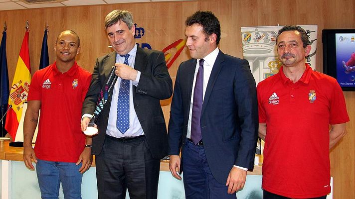 Telediario 1 - Zapata: "Gervi me ha permitido llegar hasta aquí"