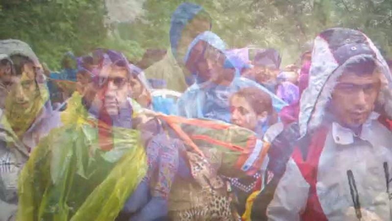 RTVE con los refugiados