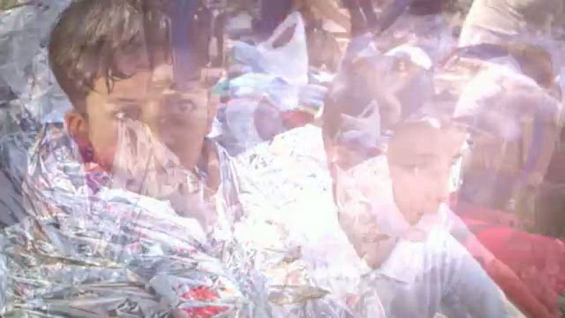 RTVE con los refugiados